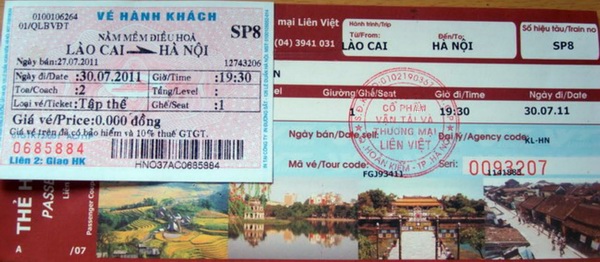 How to book train tickets to Sapa by yourself How to book train tickets to Sapa by yourself