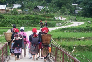 Ta Phin village Ta Phin village